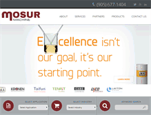 Tablet Screenshot of mosur.com